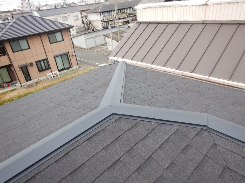 棟板金の全体写真